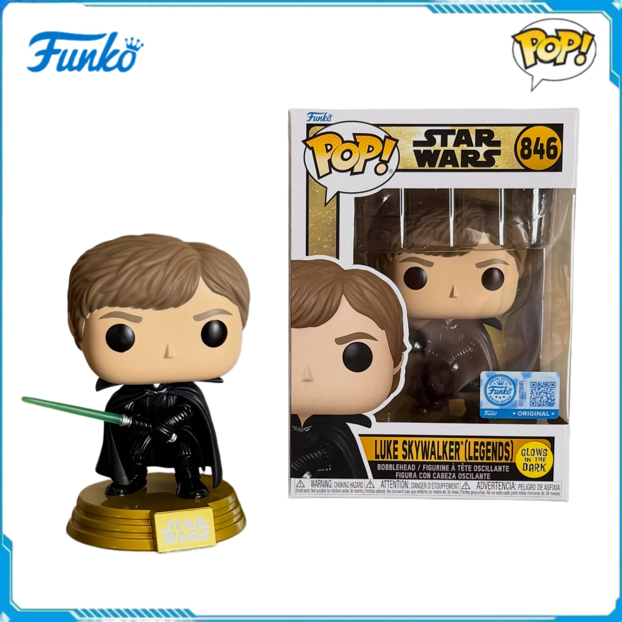 funko-pop-star-wars-luke-skywalker-legends-glow-vinyl-figure-846-officially-licensed-43-inch-collectible-decor-limited-edition