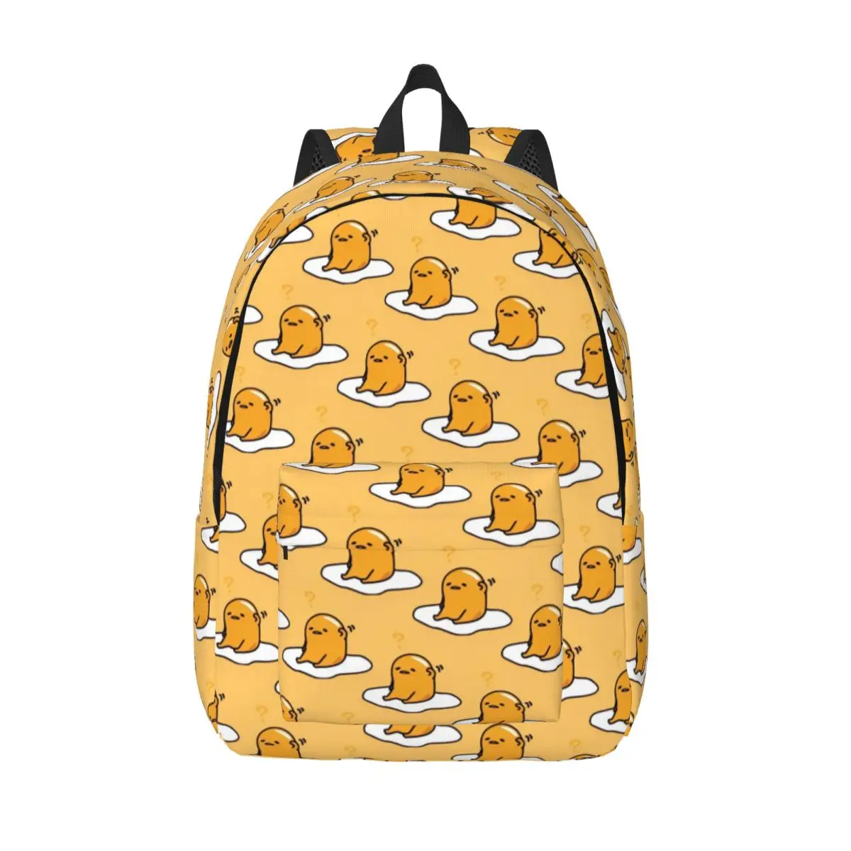 

Gudetama Lazy Egg Cartoon Cool Backpack Sports Student Business Cute Collection Daypack for Men Women Laptop Canvas Bags