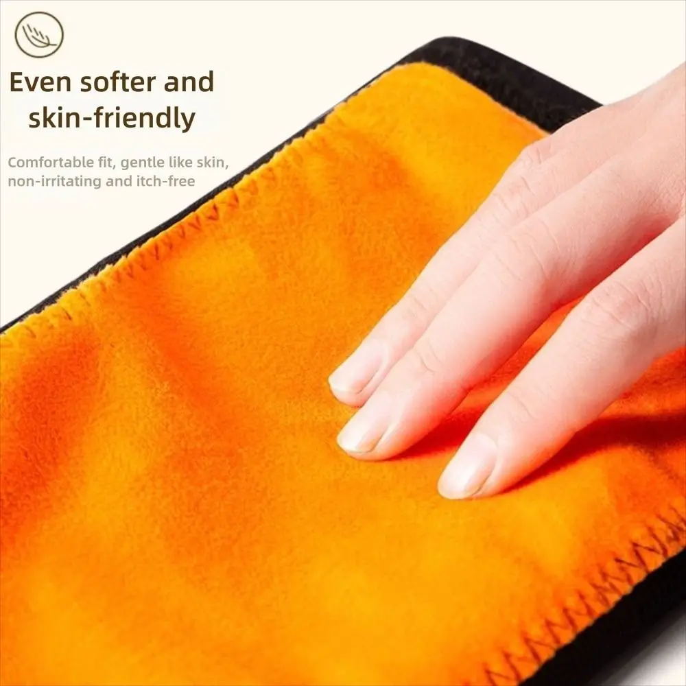 แผ่นรองเข่าแบบกำมะหยี่ใหม่ ระบายอากาศได้ดี หนาขึ้น ให้ความอบอุ่น ป้องกันความหนาว สำหรับฤดูหนาว อุปกรณ์ให้ความอบอุ่นสำหรับผู้หญิง ผู้ชาย และผู้สูงอายุ