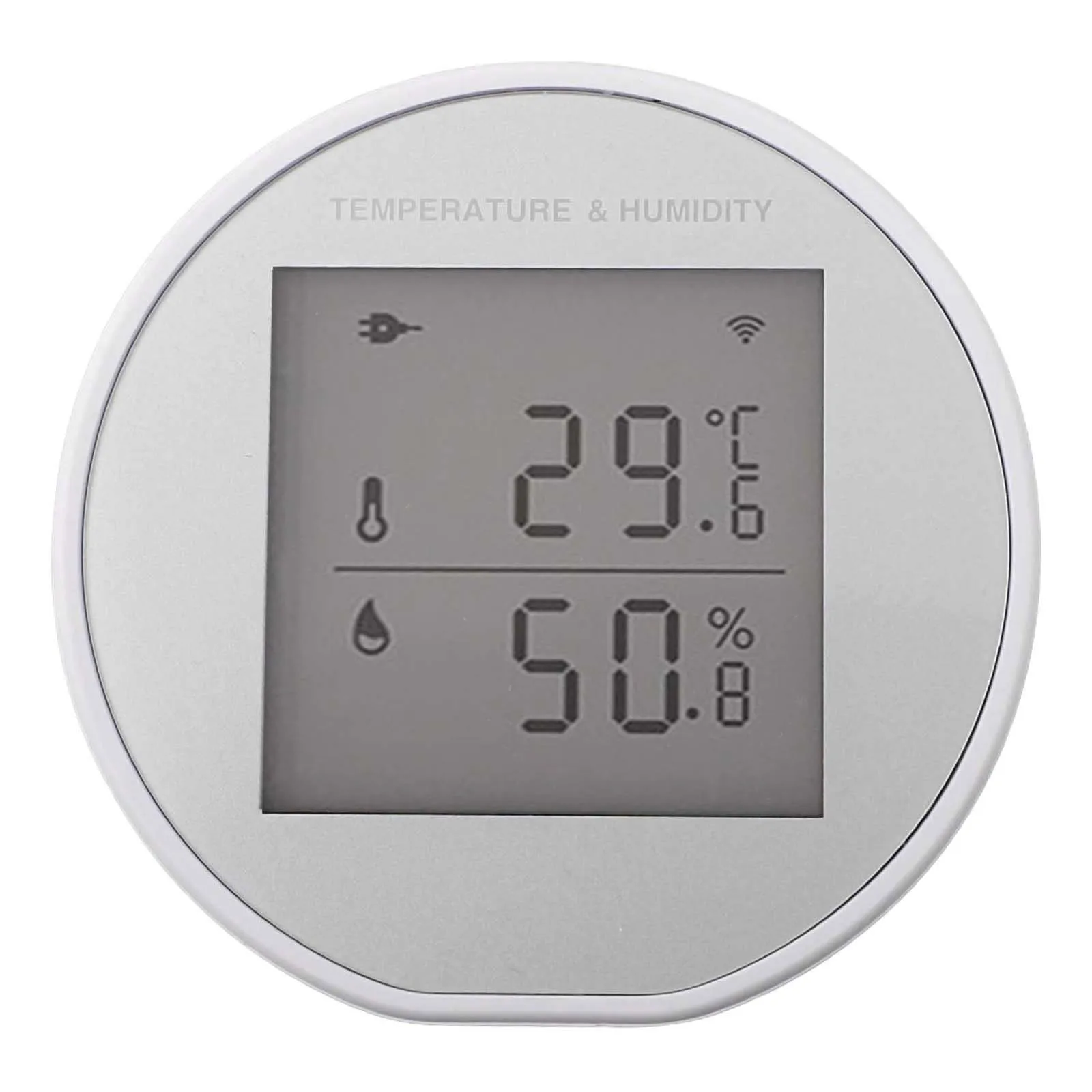 1pc WiFi Thermometer For Tuya WiFi Remote Monitor Thermometer Hygrometer Indoor Temperature Humidity Household Tools