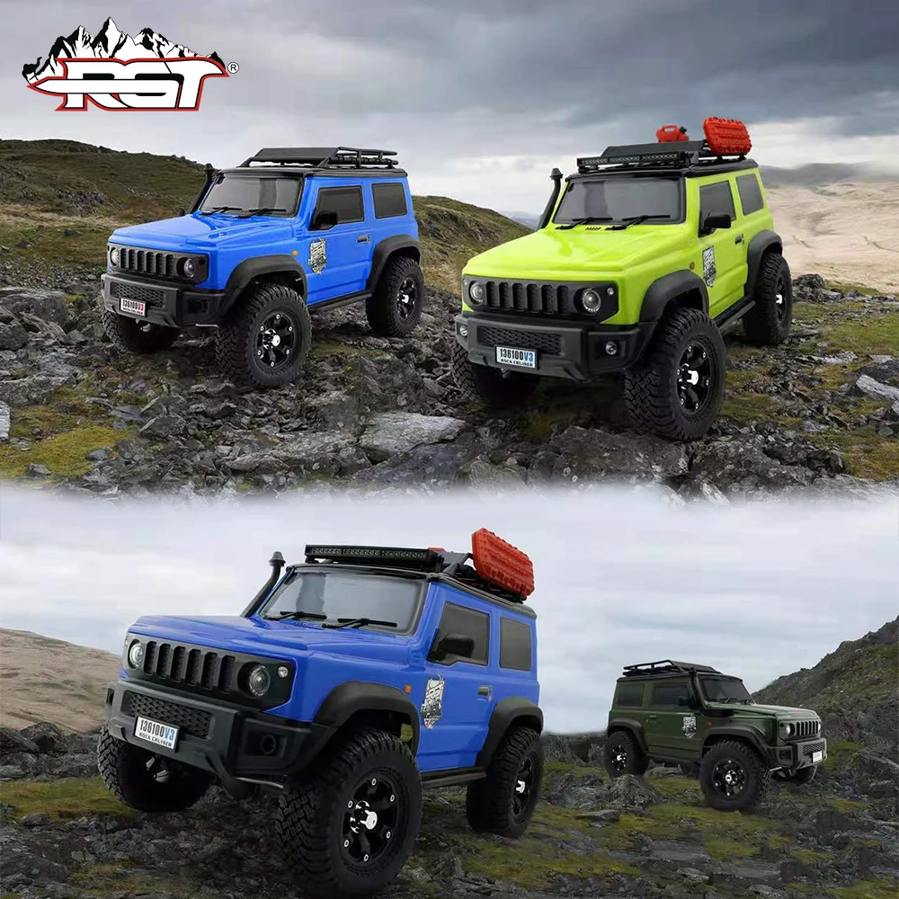 

RGT 1/10 136100 V3 4WD гусеничный багги для скалолазания внедорожник радиоуправляемая модель автомобиля с дистанционным управлением для реальных подарков