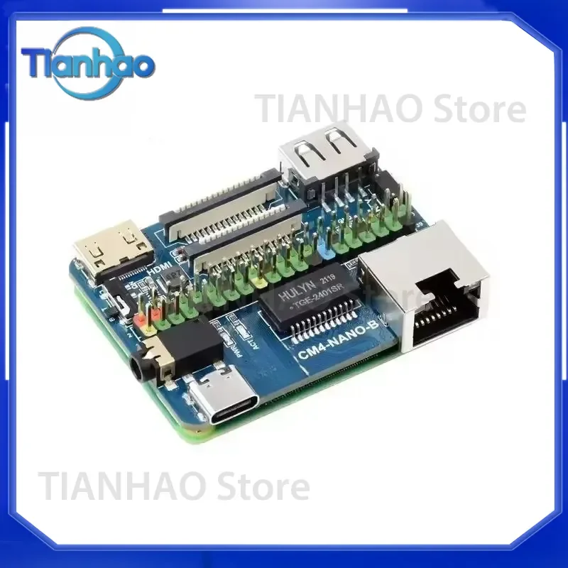 CM4 Size Expansion Board Multi Interface Computing Module Base Plate for Raspberry Pi CM4