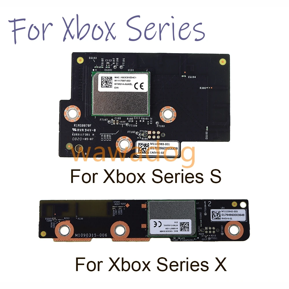 

6 шт. для XBOX Series S X, сменный выключатель питания, панель печатной платы, Bluetooth-совместимая плата