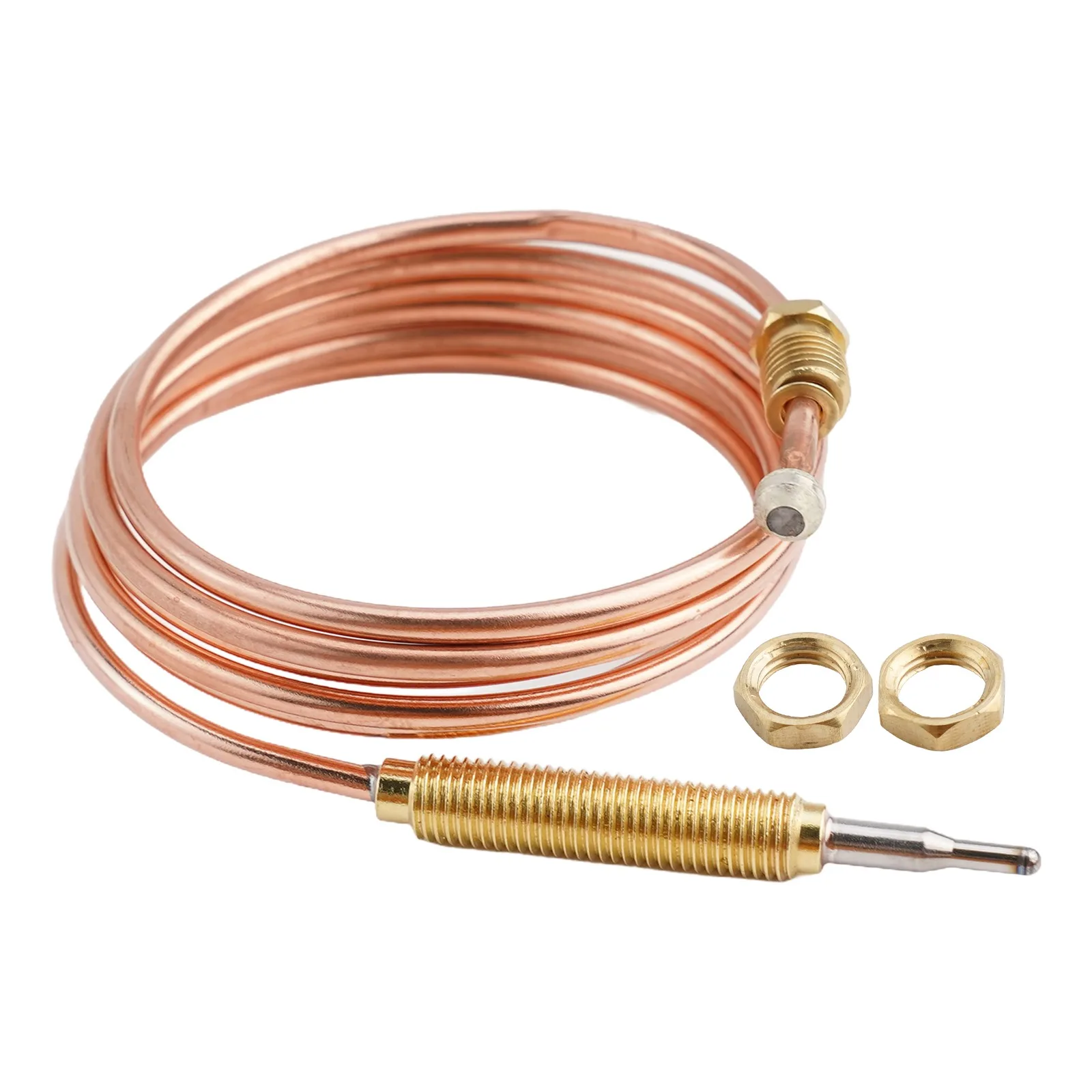 M8 Thermocouple Probe 600-1500mm Metal High Sensitivity Temperature Sensor For Gas Burners Fireplaces BBQ Stoves Heater Accessor