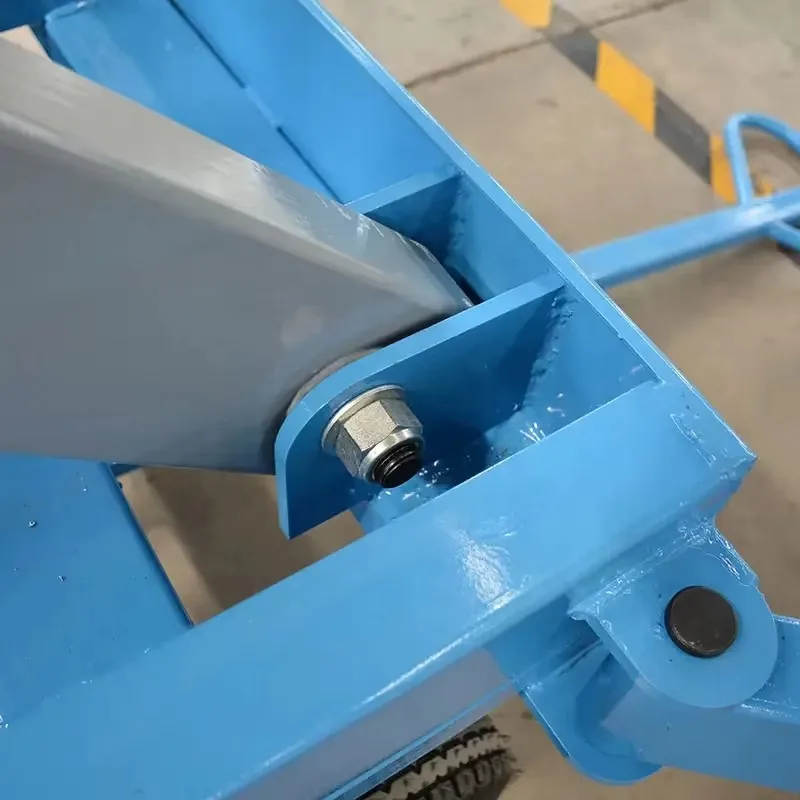 High Stability Electric Towable Scissor Lift 8m 10m Hydraulic Mobile Platform Industrial Maintenance Repair High-Strength Steel view 6