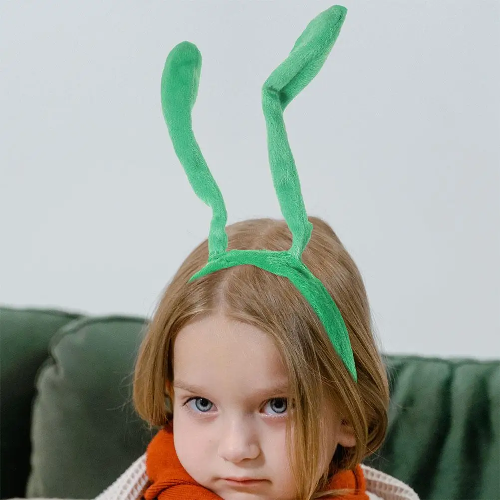 2 قطعة زي النحل هالوين القرن هوائي الشعر الأطواق عقال فراشة سوداء تأثيري Headbands حفلة تنكرية الكبار ملكة جمال