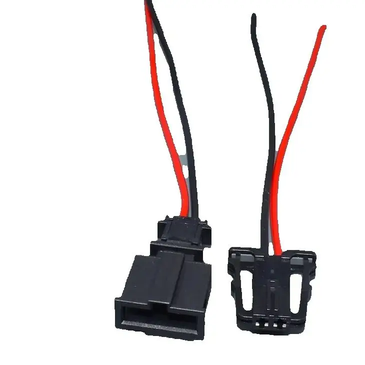 shhworldsea 2Pin 1.5mm Car Plug for License plate lamp Car door connector 3B0 972 712 3B0972712 1J0 971 972 1J0 971972