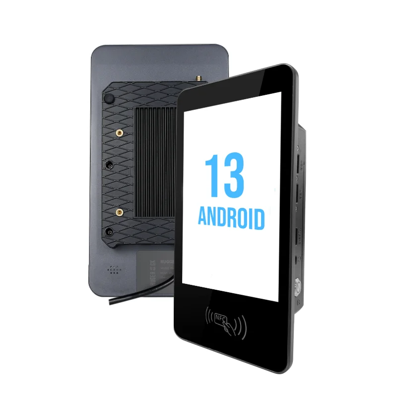 RK80 8" FHD 1000nits MTK Octa Core Android Tablet PC Industrial Vehicle Durable Waterproof Dustproof Long Range RFID Reader