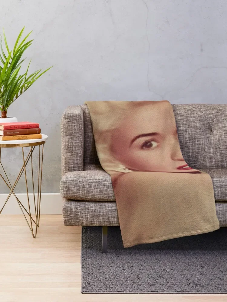 Jayne Mansfield, Movie Legend Throw Blanket Soft Plush Plaid Bed Flannels Bed covers Blankets