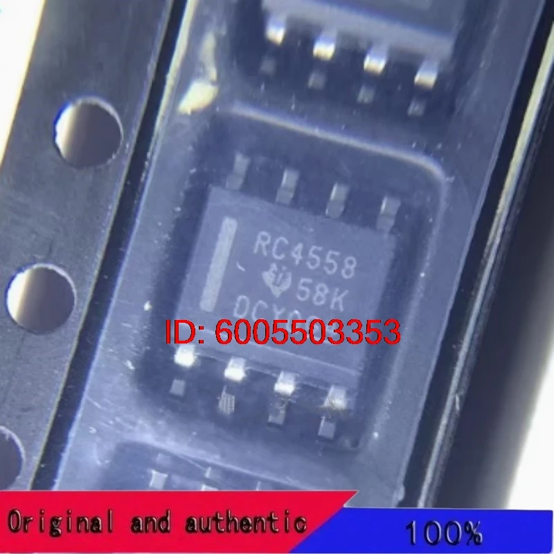 10PCS/RC4558DR RC4558 SOP8 New Original Genuine