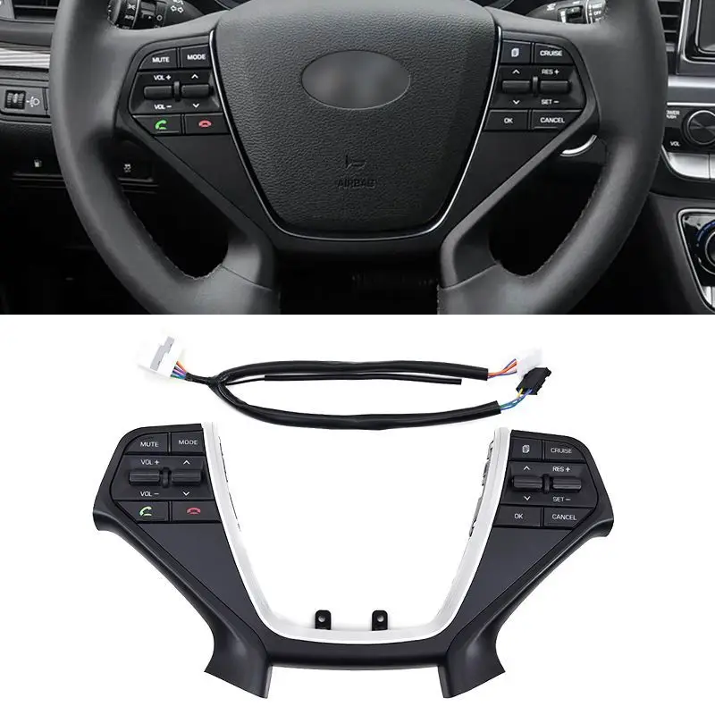 Steering Wheel Multi-function Control Button For Hyundai Sonata LF 9th Gen Audio Cruise Switch