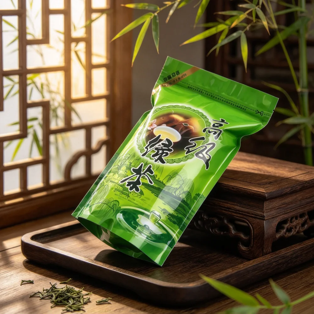 High quality 250g Longjing Tea Zipper Bag Taiping Houkui Long Jing tea Seal bag Jin Jun Mei YunWu Mao Jian Green Tea Packing Bag