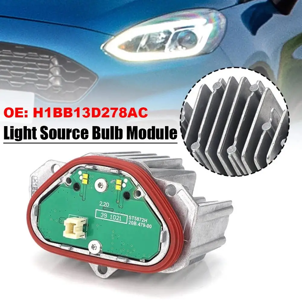 

12V LED Module White Angel Eyes Halo Ring Headlight for Ford Puma/Transit Custom Van Bus/Fiesta MK7 VII HJ HF DRL Indicator Lamp