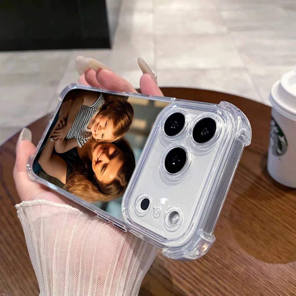 Funda personalizada con foto a prueba de golpes para iPhone 17 16 16e 15 14 13 12 11 Pro Max Mini SE 2020 2022 XS XR 6 7 8 Plus Air 2