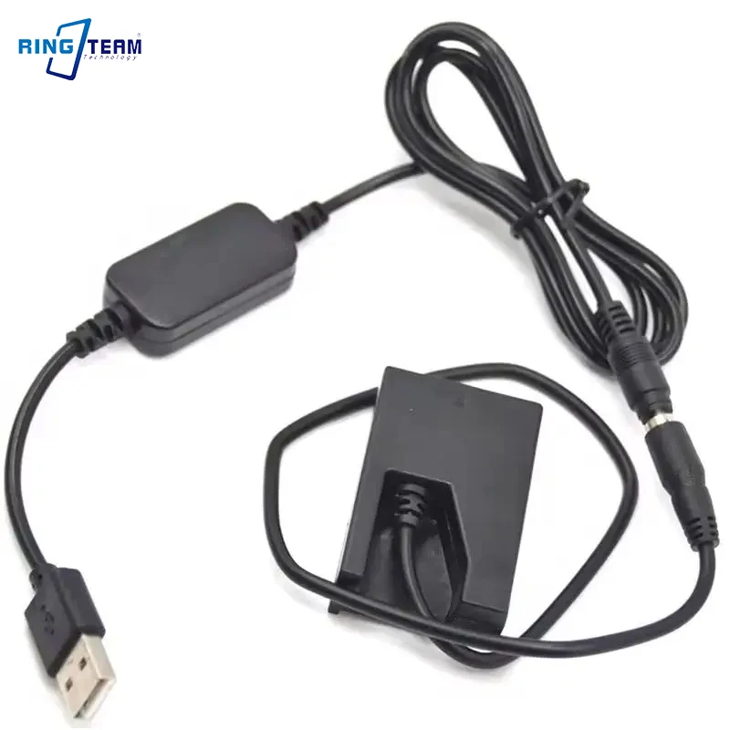 EP-5 EP 5 DC Coupler EN-EL9 EN EL9 Dummy Battery+5V USB Power Bank Cable for Nikon D40 D40X D60 D3000 D5000 Camera - view 2