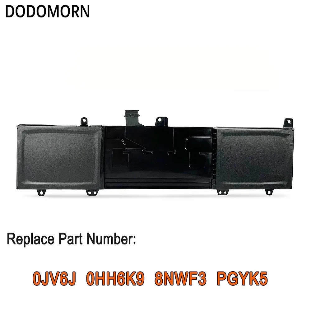 DODOMORN 0JV6J For Dell Inspiron 11 3000 3162 3164 3168 P24T001 P25T001 Series Laptop Battery OJV6J 0HH6K9 8NWF3 7.6V 32Wh
