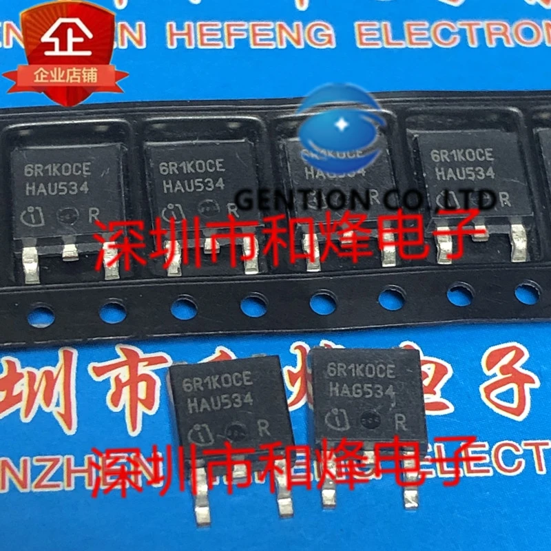 10 piezas IPD60R1K0CE 6R1K0CE TO-252 N channel 650V 8A en stock 100% nuevo y original