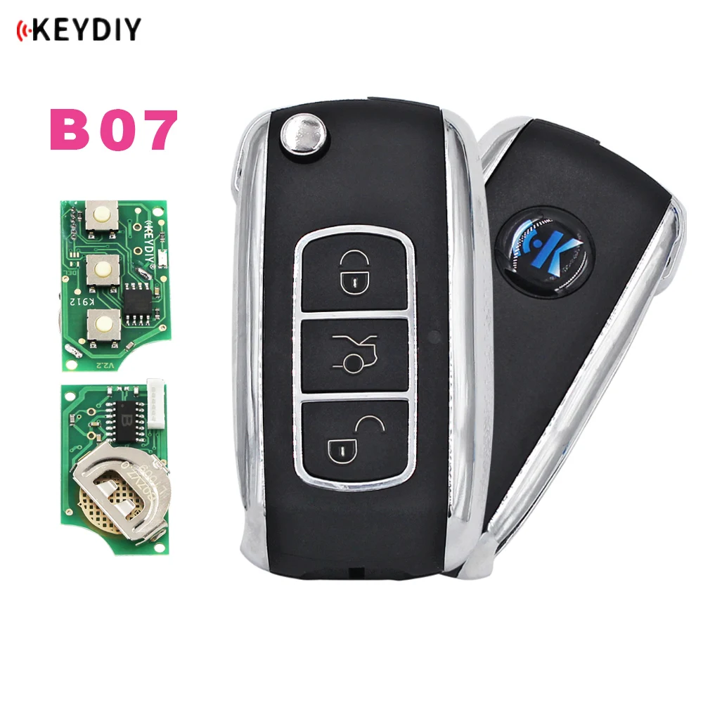 Original KEYDIY B07 Universal Remote 3 Button Remote Key for KD900 URG200 MINI KD KD-X2 KD-MAX for Bentley Style