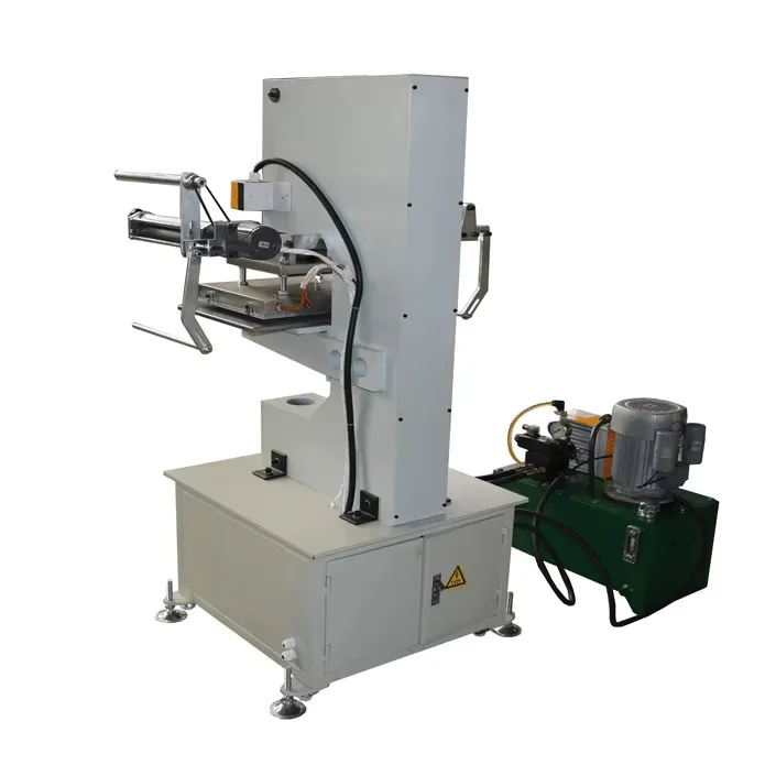 Automatic Hot Stamping Hine For Shopping Bags Garments New Condition Heat Press Hydraulic Driven Plate Paper Label Usage