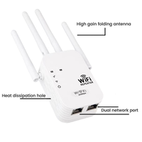 New 300Mbps WiFi Repeater Wireless WIFI Signal Extender Dual Band 5G 2.4G Network Amplifier Long Range WiFi Router EU Plug