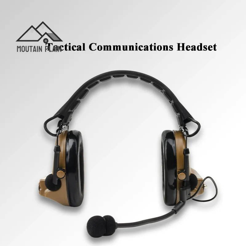 Field Training Standalone Headphone Built-in Noise Reduction PMR-171 TBR-119 Radio Tactical Headset Multi-functional