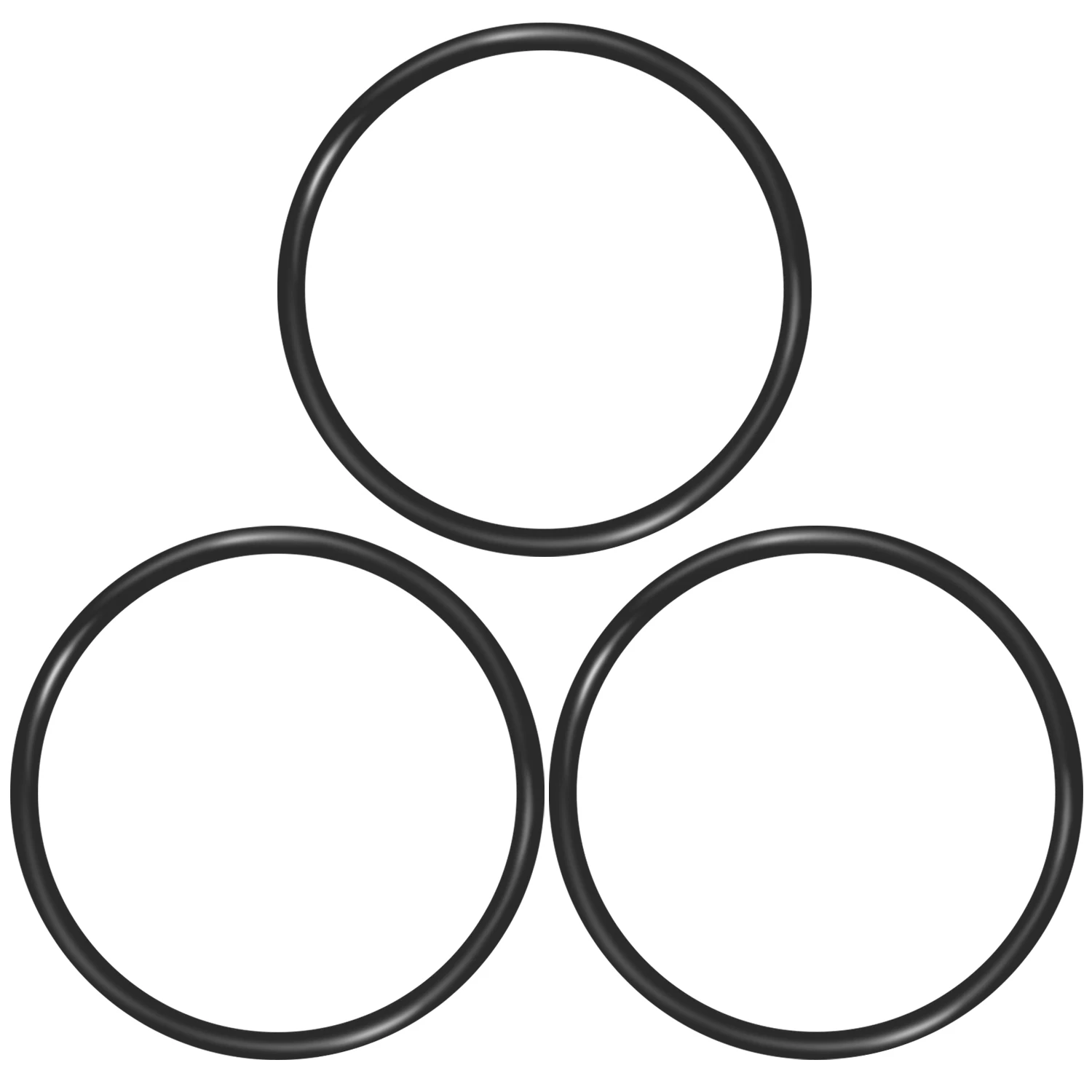 อะไหล่151122น้ำโอริงสำหรับขนาดใหญ่สีน้ำเงิน Oring buna-N (3แพ็ค)