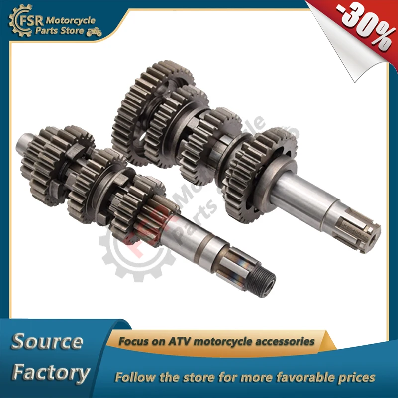 

Engine main and countershaft gears,Fits Dadi Yingwang Regal Raptor 250 Honda CA250 Chunlan 250 Qianjiang 250 Horizon 233