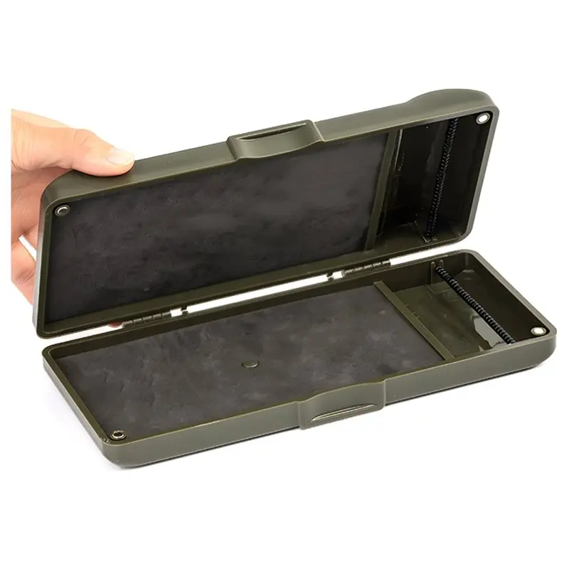 ABKV-For Carp Fishing Hook Link Rig Storage Box Tackle Wallet For Zig Chod Stiff Hair Rig For Carp Fishing Line
