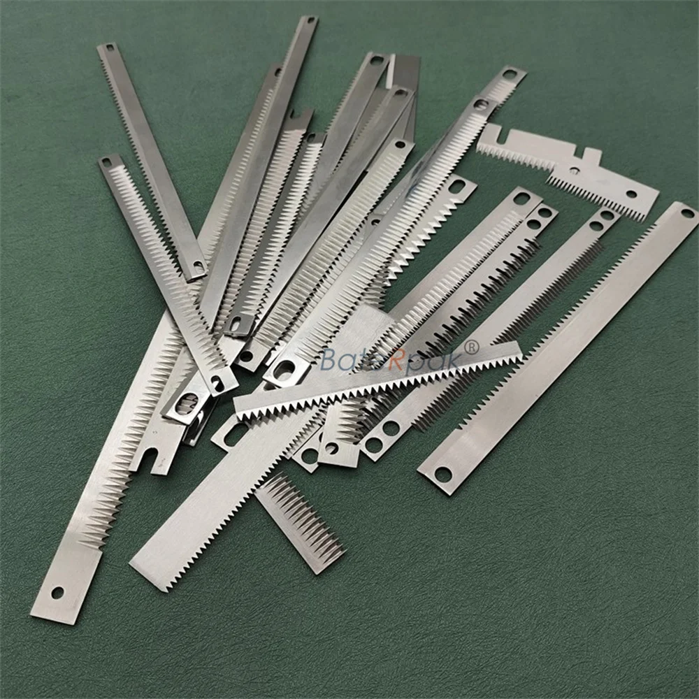 บาเตอร์แพคใบมีดตัดสแตนเลส 2 ชิ้นสำหรับเครื่องซีลถุงชา,เครื่องบรรจุแนวตั้งมีด,อะไหล่เครื่องบรรจุ