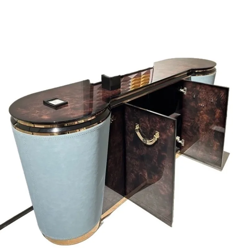 

Italian minimalist sideboard, restaurant preparation cabinet, nodule piano, lacquered entrance cabinet, light luxury guests