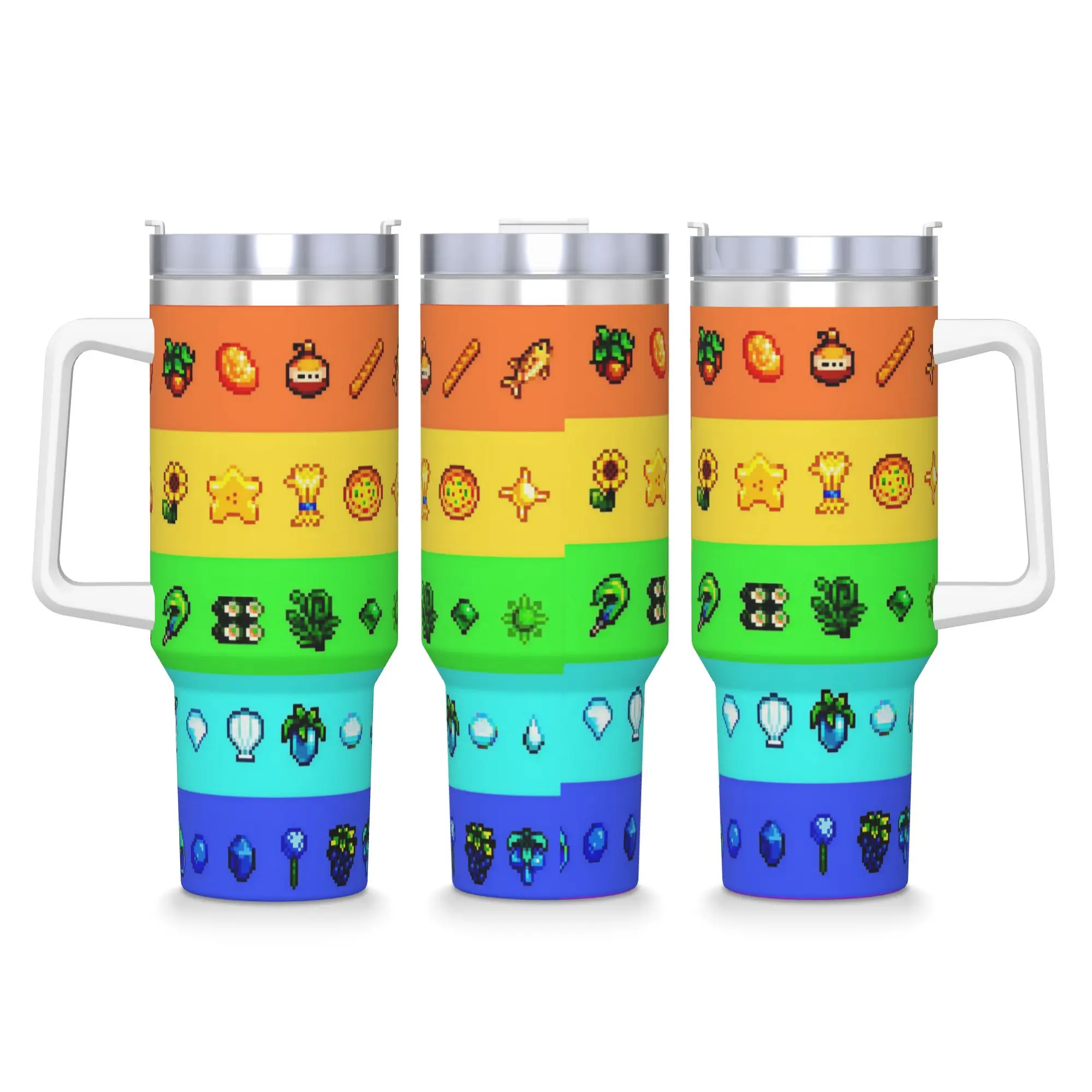 

Стакан для курицы Stardew Valley, бутылка для воды с горячими напитками, портативные термочашки из нержавеющей стали, пляжные автомобильные кружки на заказ