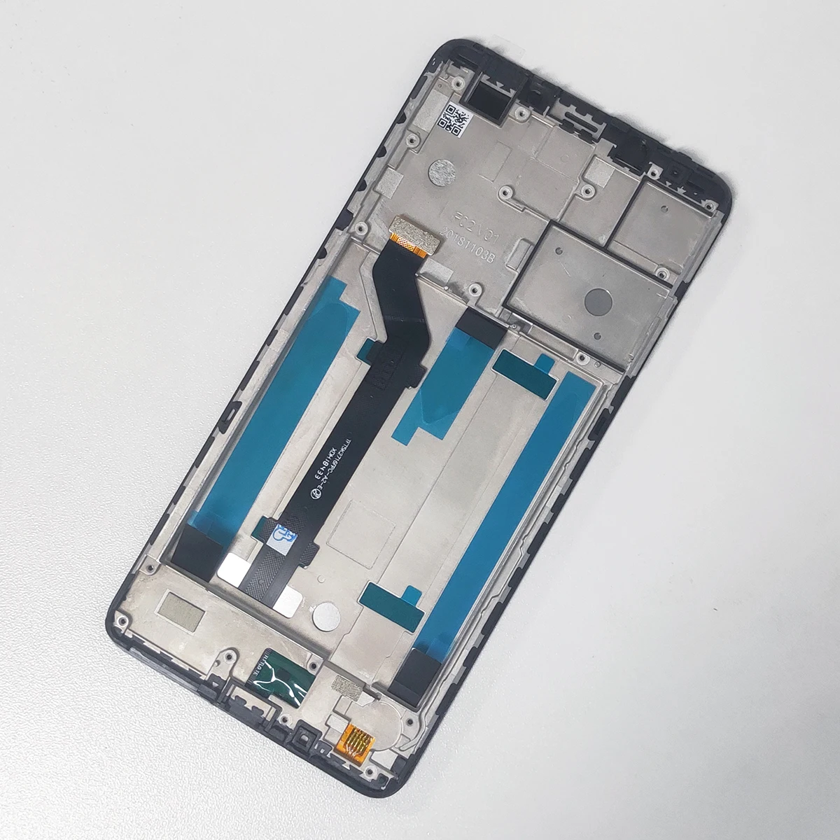 Imagem -05 - Lcd Original para Nokia 3.1 Mais Display Lcd Tela de Toque Digitador Assembléia Mais Quadro para Nokia 3.1 Plus Ta1118 1104 1125 1117 6.0