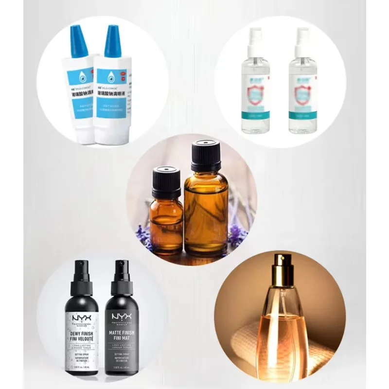 Industry Full-Automatic Liquid Filling Machine - Essential Oil, Lip Glaze Filling, Perfume Filler & Capping Machine