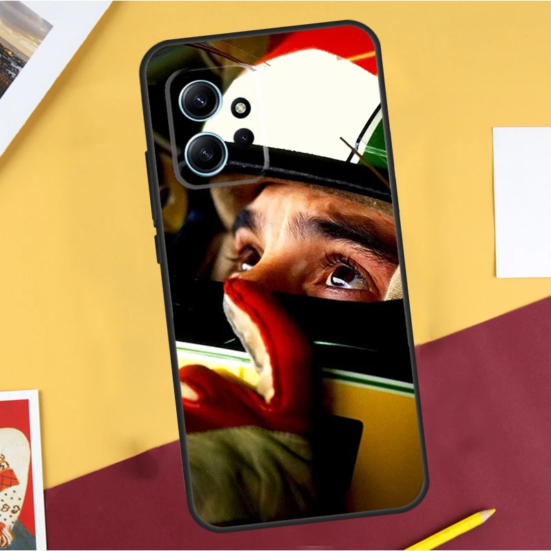 Ayrton Senna Painting Case For Xiaomi Redmi 12C 10C 9C 10A 9A Redmi Note 8 9 10 12 Pro 9S 10S 11S 12S Back Cover