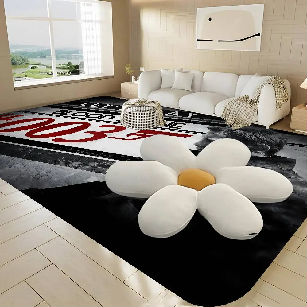 Legend J-James B-Bond 007 Hallway Carpet Retro Multiple Choice Living Room Kitchen Rug Non-Slip Welcome Rug 3