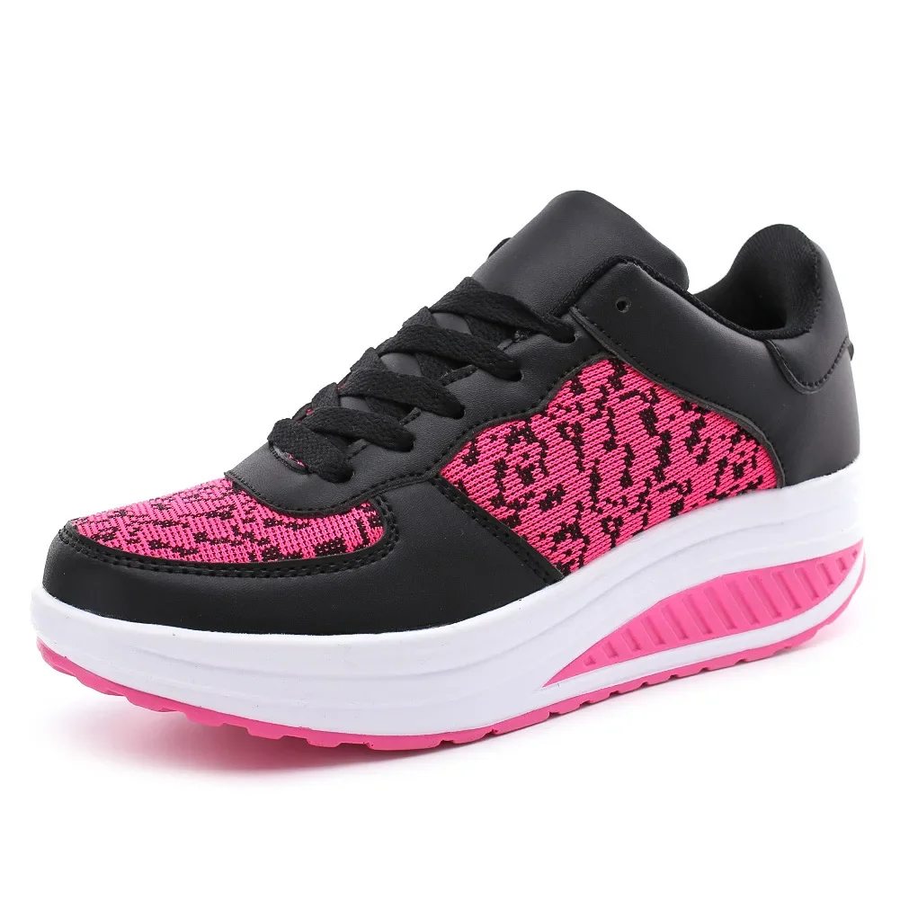 Platform Women Shoes Lace up Sneakers Woman Casual Shoe Chunky Running Sneaker 2025 New Female Mocassin Zapatos De Mujer Size 43