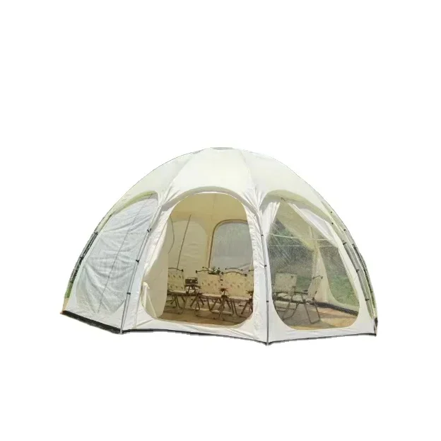 

High Altitude Mountain Strong Windproof Outdoor Portable Outdoor Portable Waterproof Ball Tent Luxury Geodesic Dome Tent