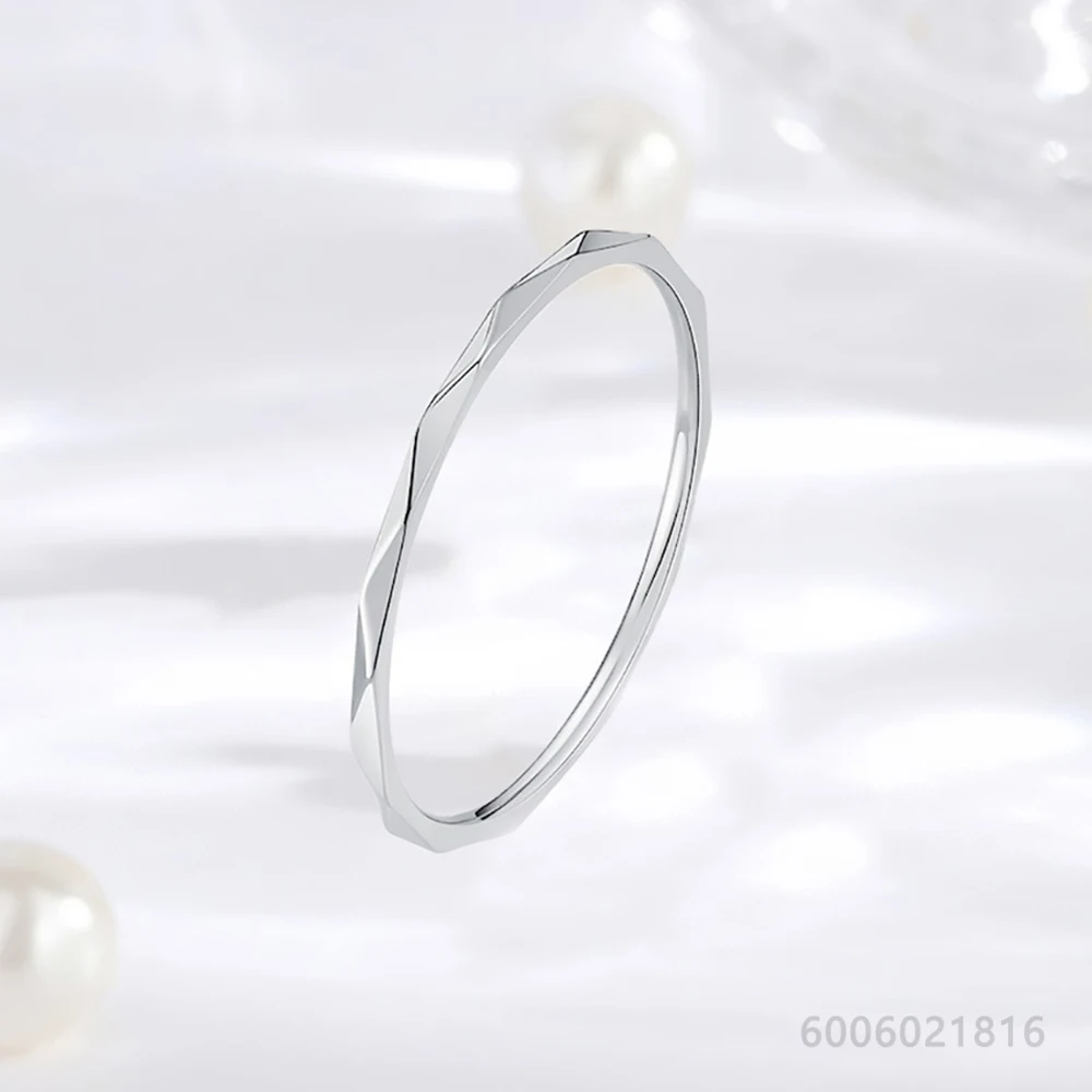 Women's 925 Sterling Silver Gold Thin Ring