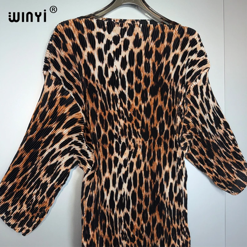 WINYI zomer geplooide elastische losse jurk vakantie boho strand cover up maxi kaftan abaya moslim vrouw dubai luxe feestjurken