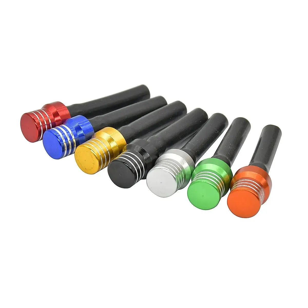 Motorcycle Gas Fuel Cap Single Way Valves Vent Breather Hoses Tubes For Motocross ATV Quad Dirt Pit Bike Fuel Tank Breather Pipe