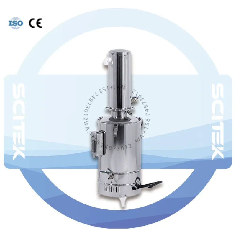 Factory Direct Sales in ChinaAuto-control Water Distiller 10L/h Laboratory Distilled Water Machine