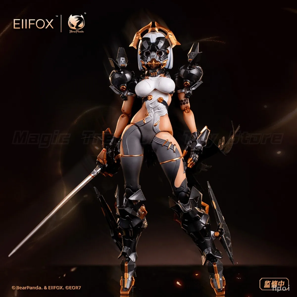 

【In Stock】 Eiifox BearPanda Crown of Vengeance 1/12 Action Figure