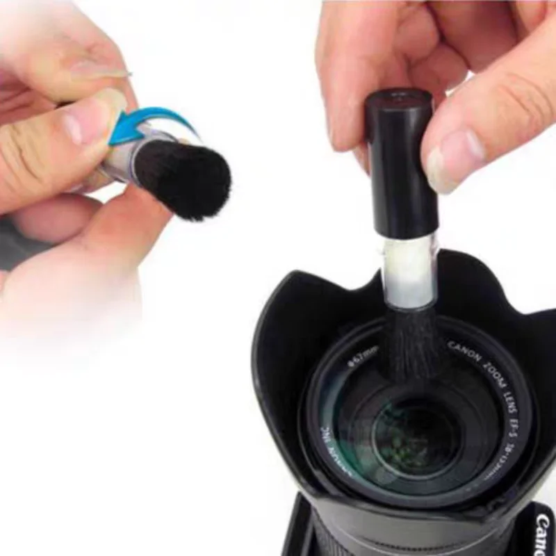DSLR camera lens brush rotating cleaning brush telescopic brush digital lens brush camera cleaning accessories