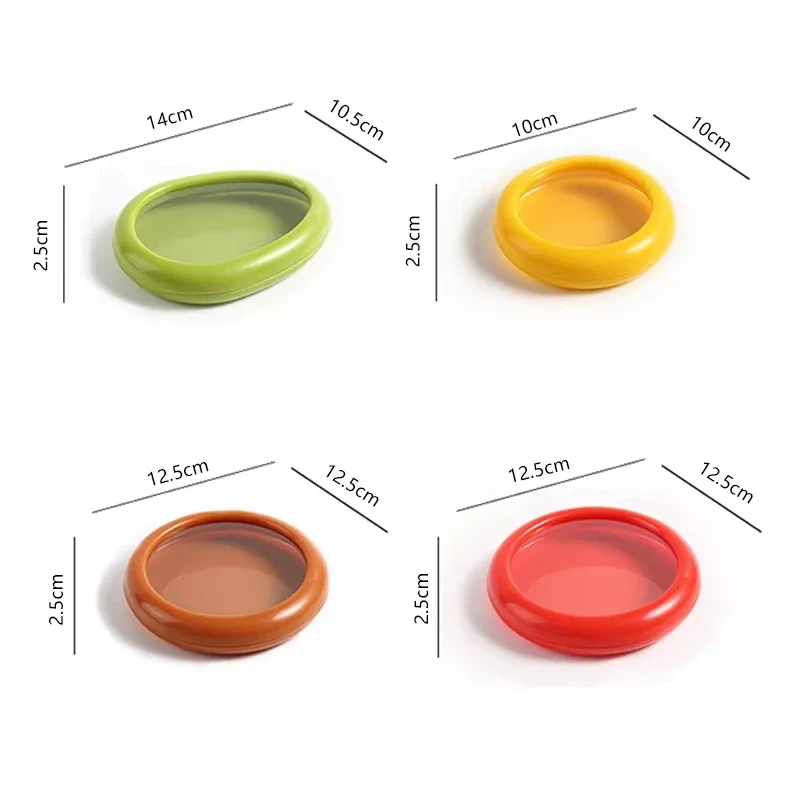 Transparent film sealed fruit preservation box, vegetable avocado lemon tomato preservation refrigerated sealed box image 5