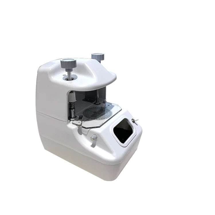 

Оптический магазин Используйте центрирующую машину для оптических линз с блокатором макета светодиодной лампы