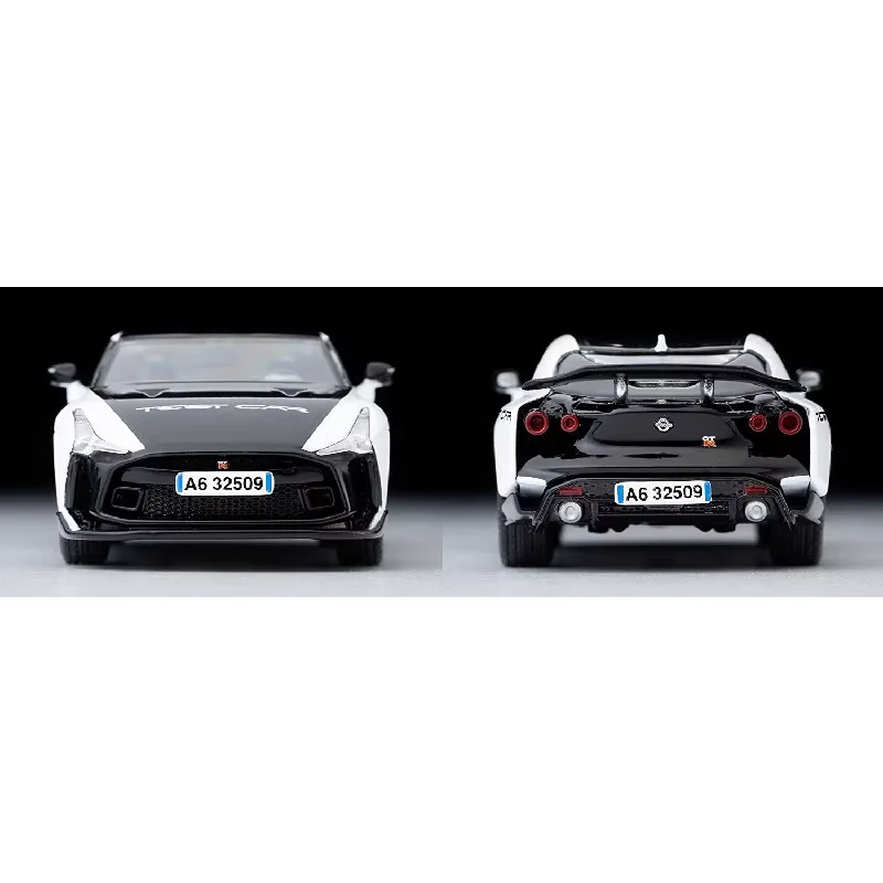 TAKARA TOMY TOMYTEC 1/64 TLV-N Nissan GT-R50 Blanc Vert Alliage Jouet Moteur Moulé Sous Pression En Métal Modèle Cadeaux