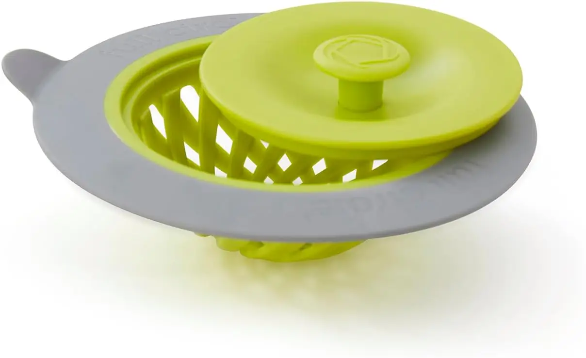 

Stainless Steel Sink Strainer & Stopper - Prevents Clogs, Eco-Friendly, Durable for Kitchen Drain