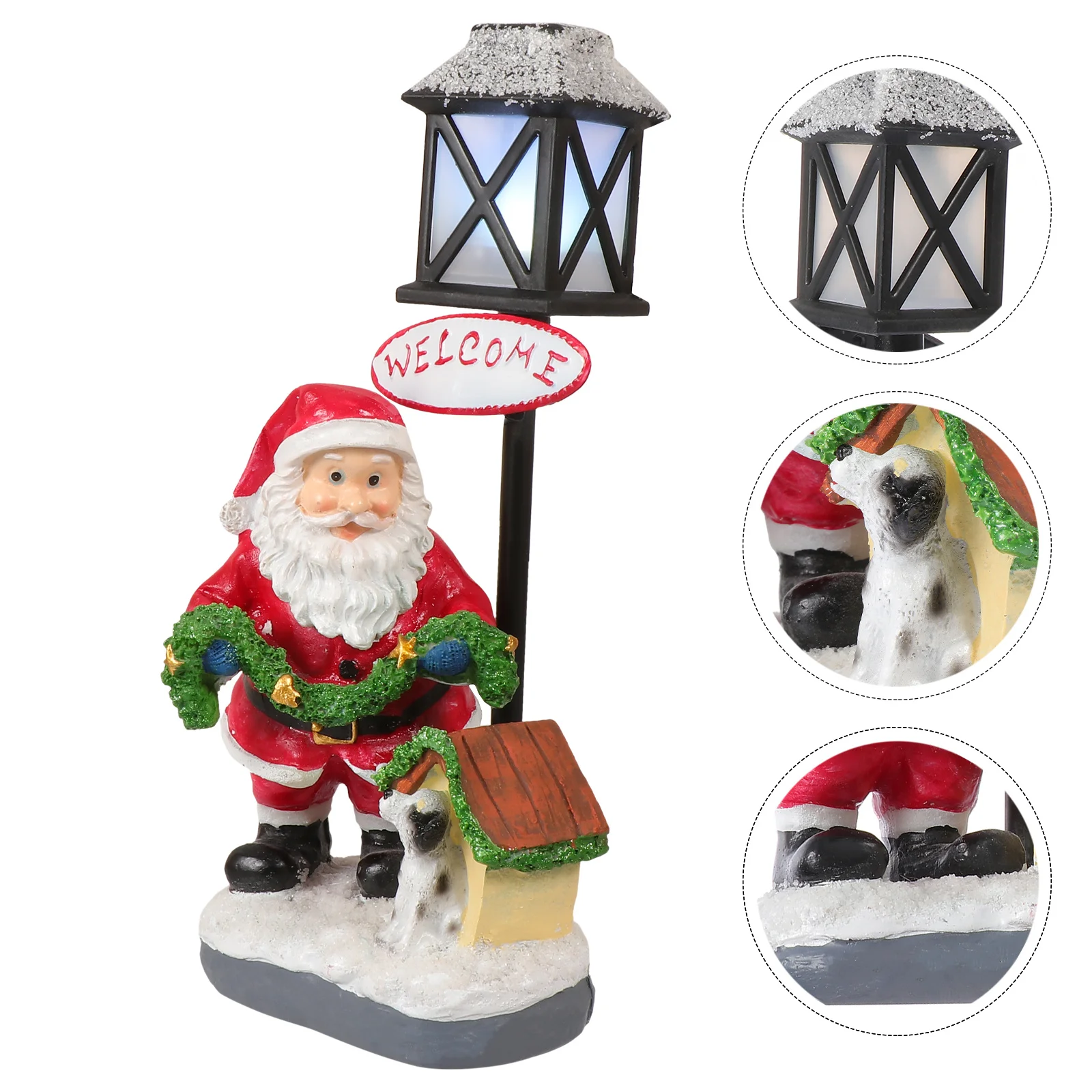 عيد الميلاد ليلة مصباح الراتنج عيد الميلاد سطح المكتب ديكور مشرق ستار توهج زخرفة عطلة ديكور حفلة عيد الميلاد ليلة مصباح حلية