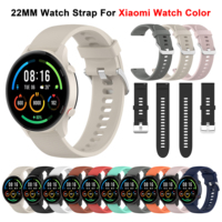 For Xiaomi Watch Color S1 S2 S3 S4 Samrt Watch Band 22mm Silicone Strap for Huawei GT6 GT5 Pro GT4 46MM Amazift GTR 4 3 2 Correa