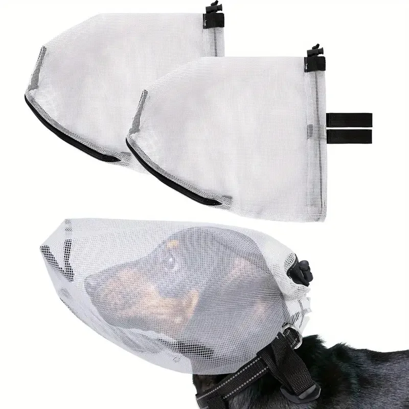 

Face mask anti-mosquito zipper portable dog anti-mosquito zipper dog head cover